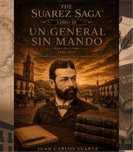 Introducing the cover of THE SUAREZ SAGA™ – Book III: A General Without Command.